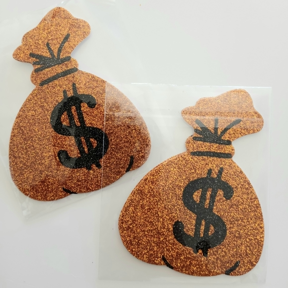 Skimpy Exotic Dancewear Thong w/ FREE Money Pasties - Picture 5 of 8